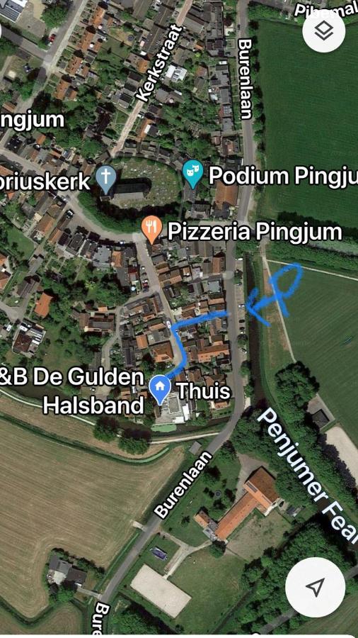 B&B De Gulden Halsband Pingjum מראה חיצוני תמונה